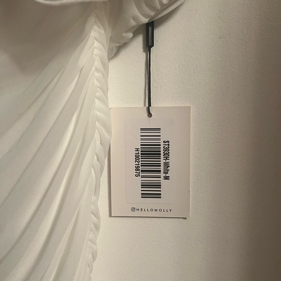 Hello Molly Dream Walker Mini Dress in White - Picture 4 of 5